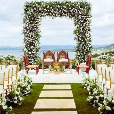 wedding setup done by FD Events