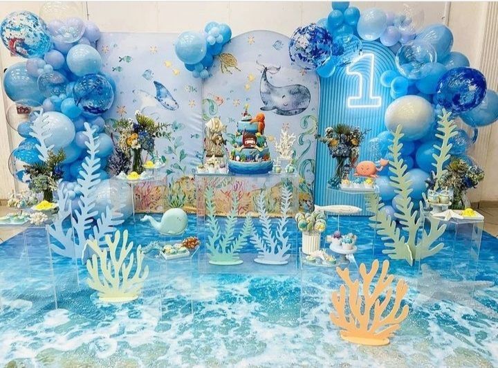 Under the sea birthday theme